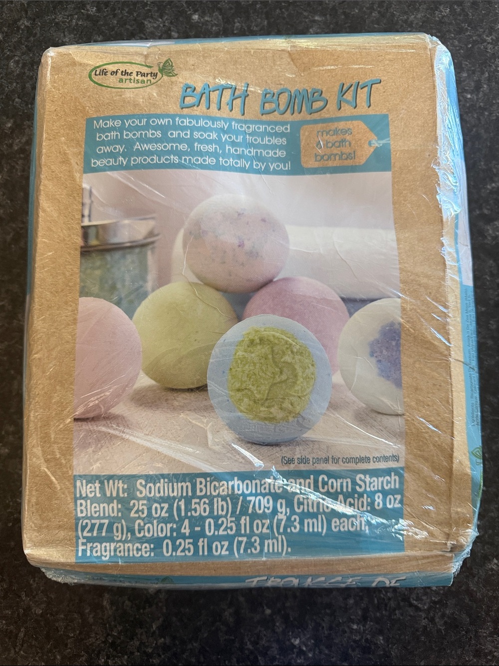 Life of the Party Artisan Bath Bomb Kit - Pastel Multi Kids Craft Fun!‎